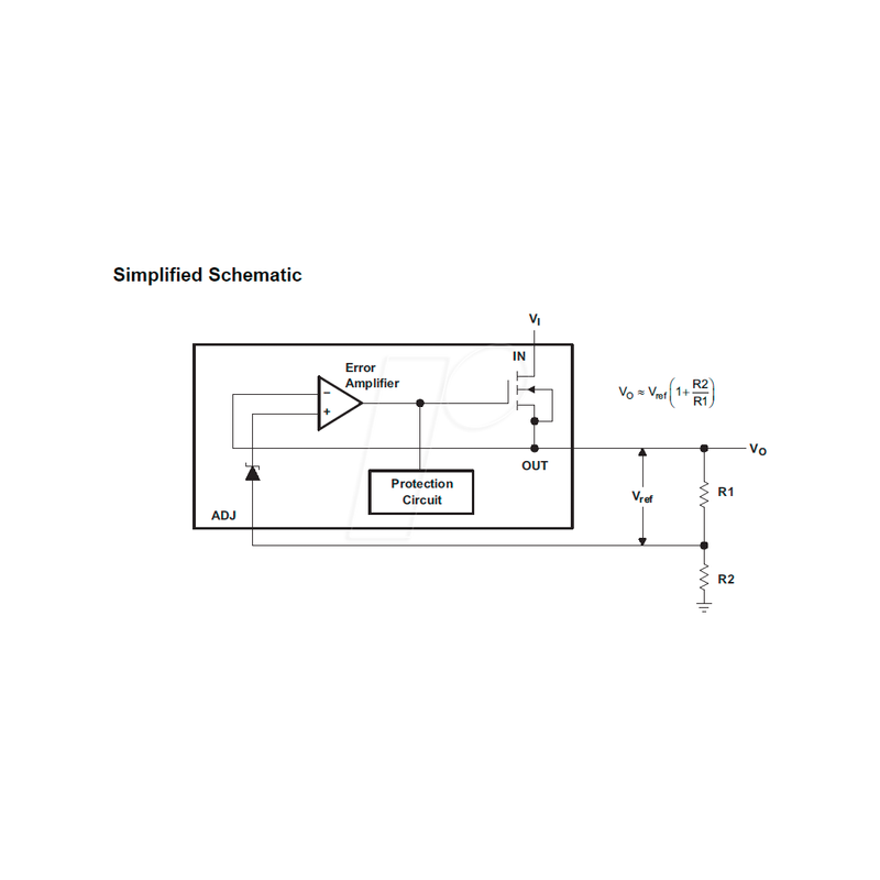 High-voltage regulator, adjustable, 1.25 ... 125 V, 700 mAout, T