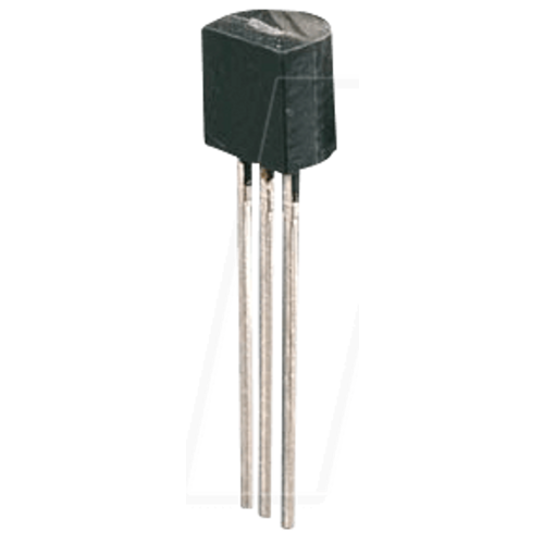Voltage regulator, adjustable, 100mA 1.2 - 37 V, TO-92