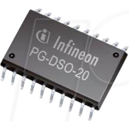 High-side circuit-breaker, 4-way, 5 ... 34 V, SO-20
