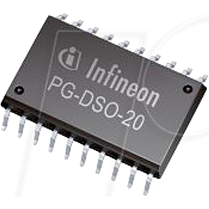 High-side circuit-breaker, 4-way, 5 ... 34 V, SO-20