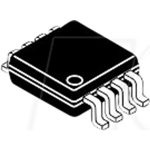 Boost switching regulator, Adj, 600mA, 1-5Vi, Micro8