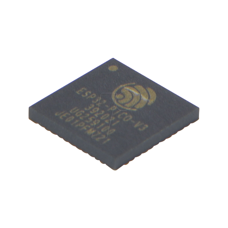 ESP32-Pico SoC, WiFi & BLE, 3.3 V, QFN-48 (7x7mm)