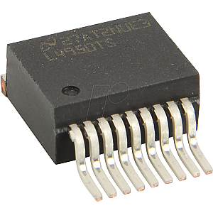 Audio IC, 2-channel, 3.1 W, Class AB, TO263-9