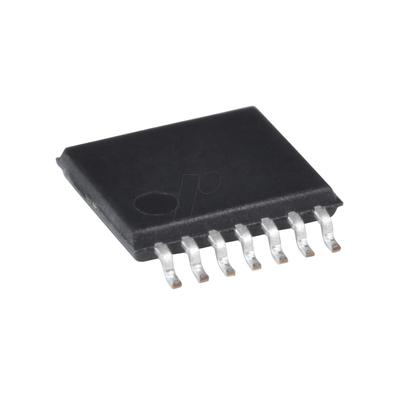 Operational amplifier, 4x, 1 MHz, TSSOP-14