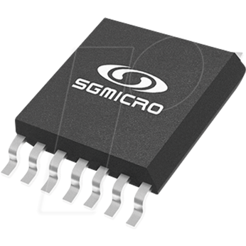 4-fold rail-to-rail OP, 2.5 - 5.5 V, 1.5 MHz, 0.8 V/µs, SO-14