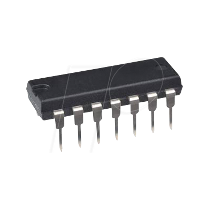 Operational Amplifier, 4x, DIP-14