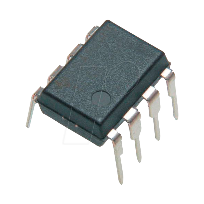 Instrumentation amplifier, 1-fold, 0.9 V/µs, 800 kHz, DIP-8