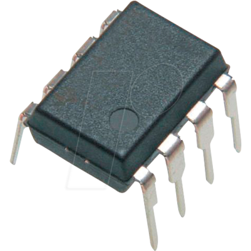 Instrumentation amplifier, 1-fold, 0.9 V/µs, 800 kHz, DIP-8