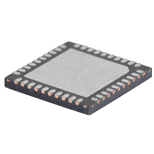 D/A converter, 32-bit, 1-channel, 130 dB, QFN-40