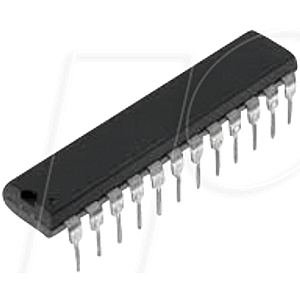 12-bit A/D converter, low power, V-Ref, +-1 LSB, DIP-24S