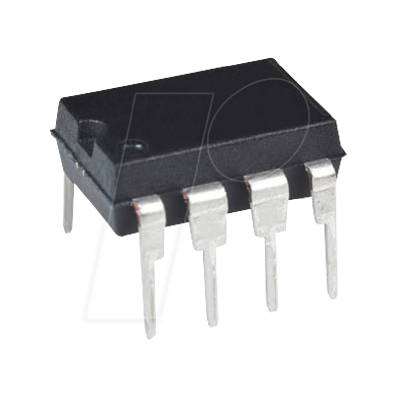 13-bit serial A/D converter, 1 channel, Diff. input, DIP-8
