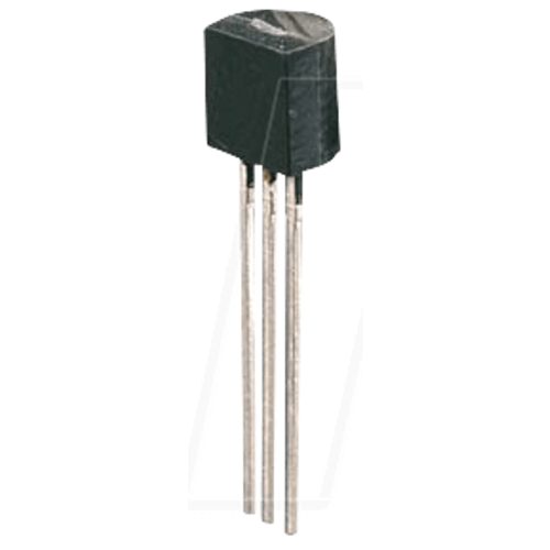 Temperature sensor, measuring transducer, TO-92