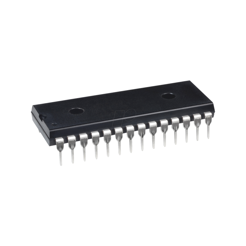 dsPIC microcontroller, 16-bit, 2.5-5 V, 24 KB, 120 MHz, DIP-28