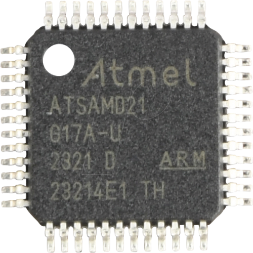 Microcontroller, Cortex M0+, 48MHz, 128KB Flash,16KB RAM,TQFP-48