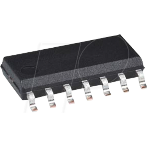 8-bit ATtiny AVR-RISC microcontroller, 16 kB, 20 MHz, SOIC-14