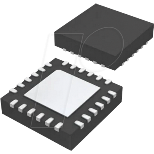 8-bit ATtiny AVR-RISC microcontroller, 16 KB, 20 MHz, VQFN-24