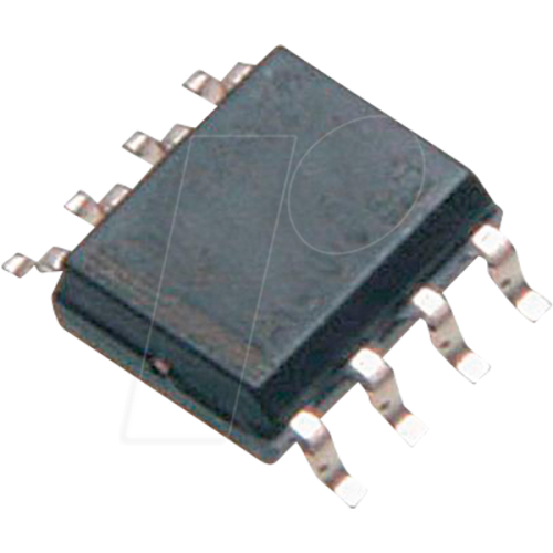 8-bit ATtiny AVR-RISC microcontroller, 4 KB, 20 MHz, SOIC-8