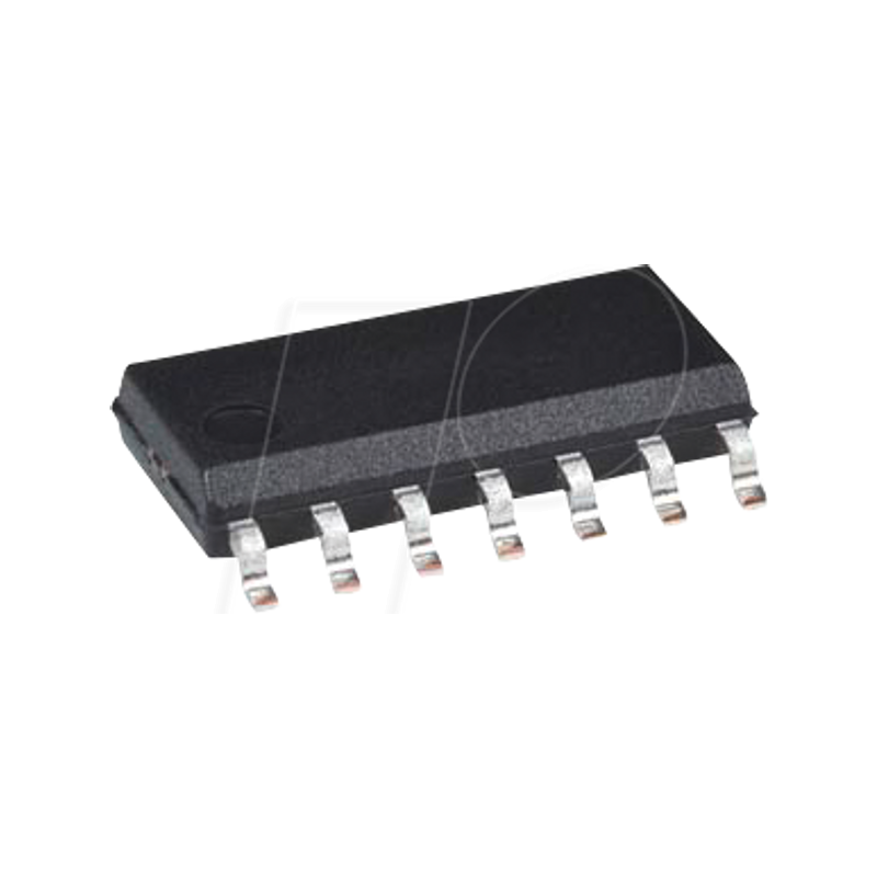 8-bit ATtiny AVR-RISC microcontroller, 8 KB, 20 MHz, SOIC-14