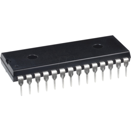 8-bit ATMega AVR® microcontroller, 16 KB, 20 MHz, PDIP-28