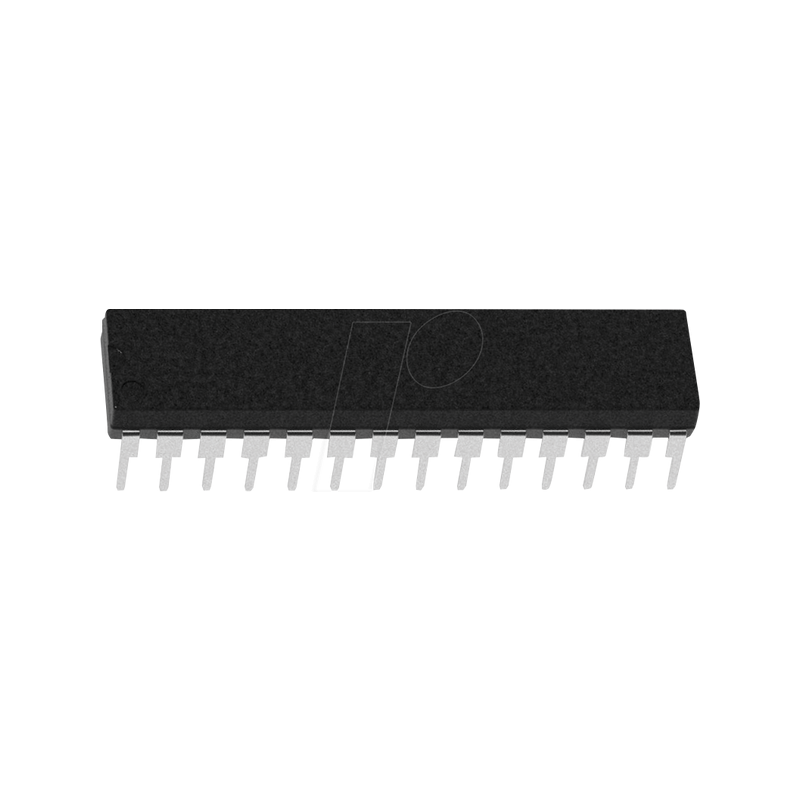 8-bit ATMega AVR microcontroller, 32 KB, 20 MHz, PDIP-28
