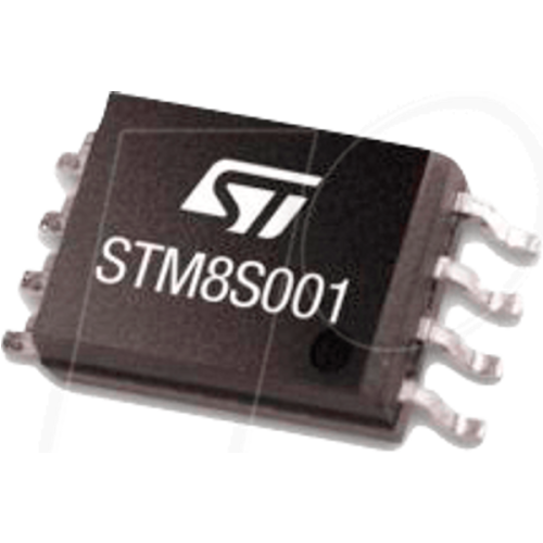 STM8S 8-bit microcontroller, 16 MHz, 8 KB, 1 KB, SO-8