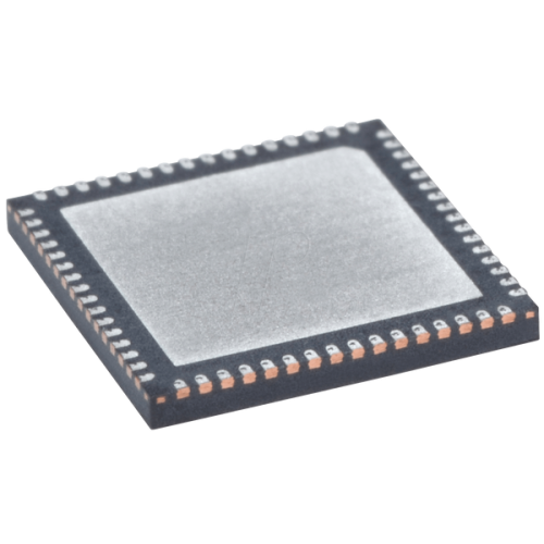 8-bit ATMega AVR microcontroller, 64 KB, 16 MHz, VQFN-64