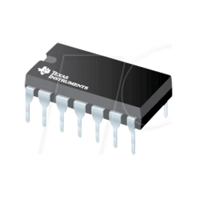 4-channel analog switch, SPST, 3 ... 18 V, DIL-14
