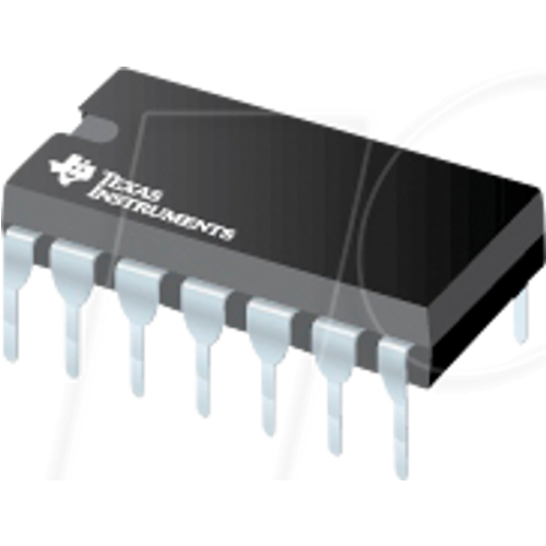 4-channel analog switch, SPST, 3 ... 18 V, DIL-14