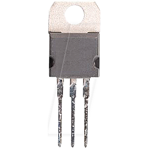 Voltage regulator, fixed, +5 V, 1.5A, 4%, TO-220