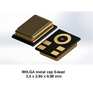 MEMS microphone, 64dB, 80 kHz, 1.52-3.6 V, RHLGA-5