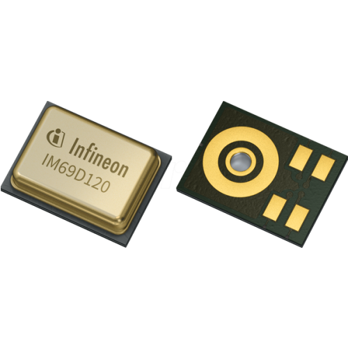 MEMS microphone, 69 dB, 1.62-3.6 V, LLGA-5