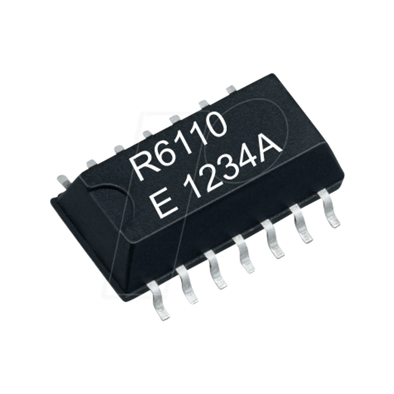 Serial interface RTC modules, 5.0ppm, I²C/SPI, SOP-14