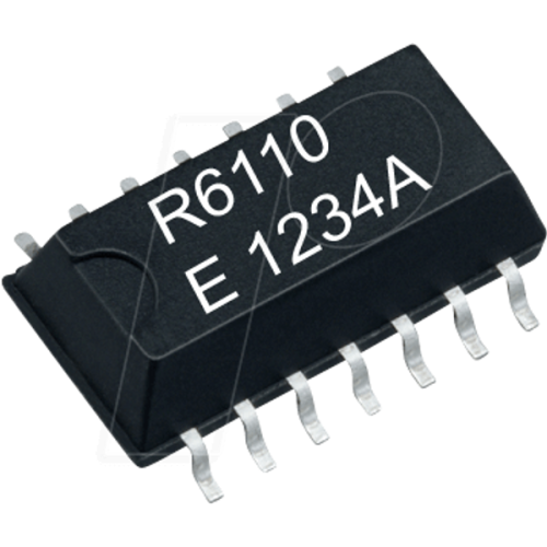 Serial interface RTC modules, 5.0ppm, I²C/SPI, SOP-14