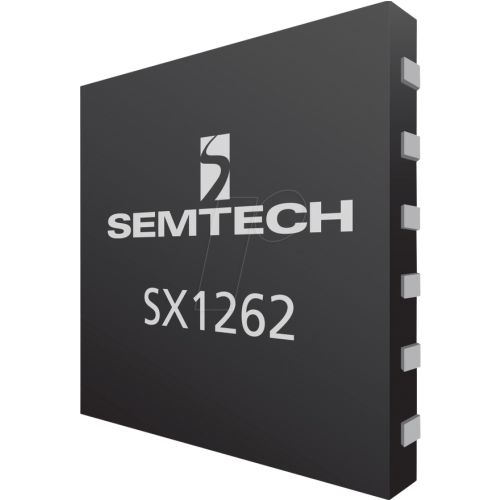 LoRa® transceiver, SX1262, +22 dBm, 150-960 MHz, QFN-24