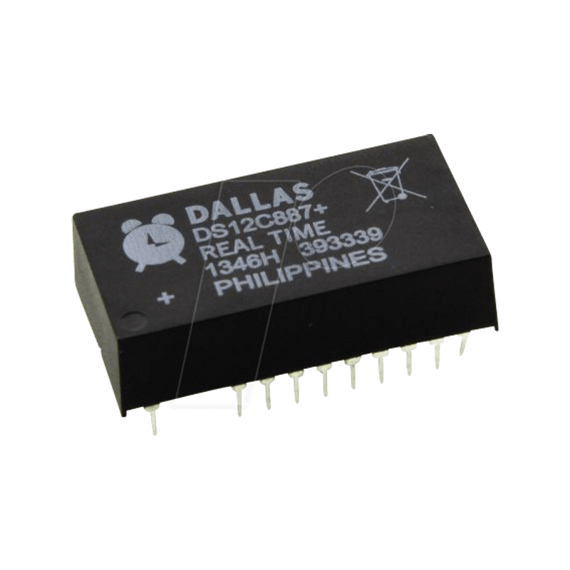 Real-time clock, clock/calendar, EDIP-24