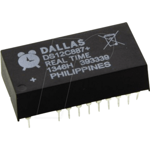 Real-time clock, clock/calendar, EDIP-24