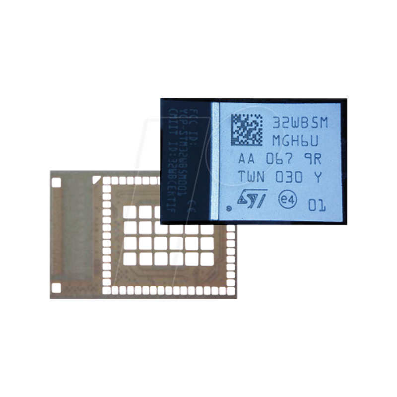 Wireless module, Bluetooth, 802.15.4, 2.4 GHz, 7.3 x 11 x 1.34 m