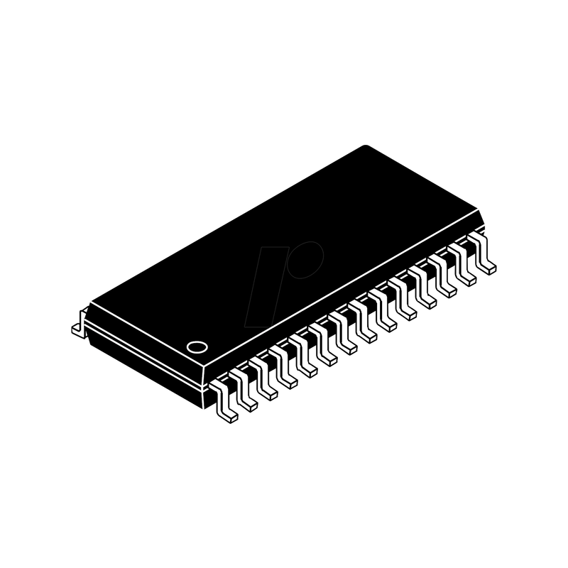 USB controller, 3.3 V / 5 V, QFN-24