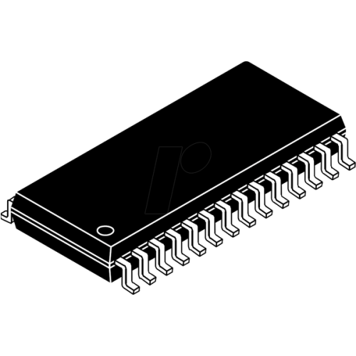 USB controller, 3.3 V / 5 V, QFN-24