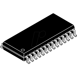 USB controller, 3.3 V / 5 V, QFN-24