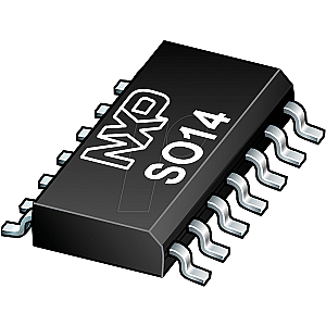 CAN transceiver, standby and sleep mode, 5V, SO-14