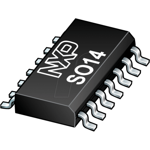CAN transceiver, standby and sleep mode, 5V, SO-14