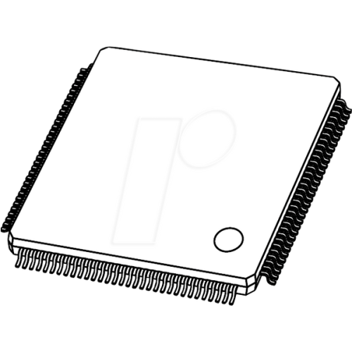 LCD controller, STN/TFT, 800x600px, QFP-128