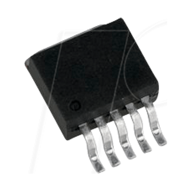 Step-down switching regulator, adj., 4-40 Vin, 1.23-37 Vout, 1 A