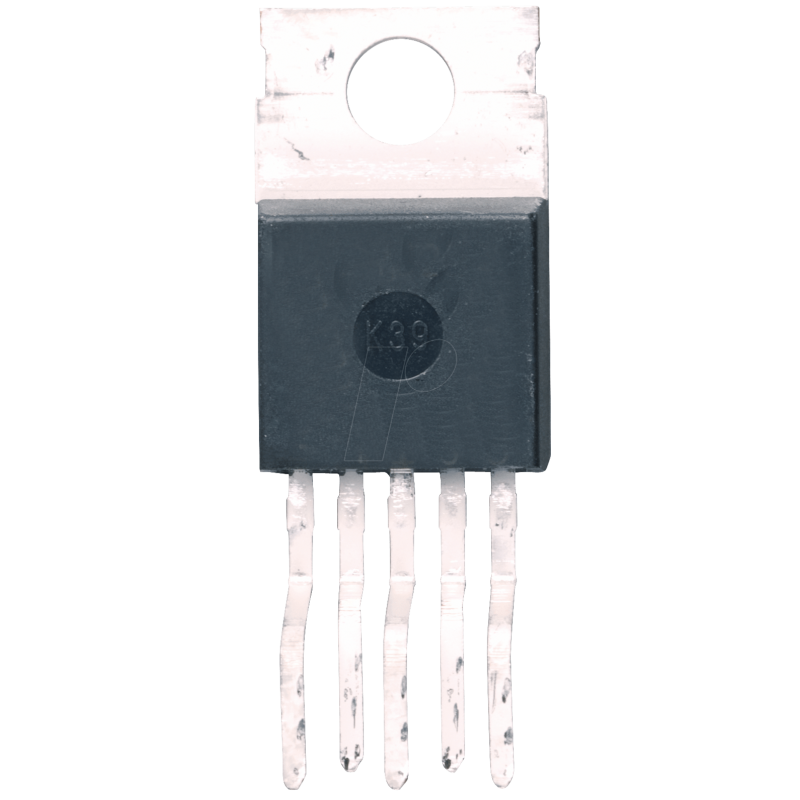 3-A step-down voltage regulator, fixed, 4 - 40 V, 12 V, TO220-5