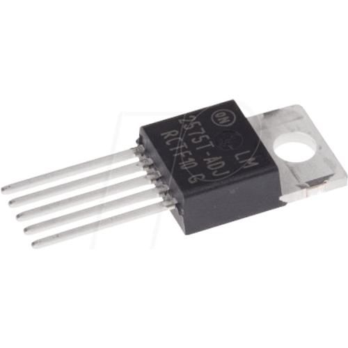 Switching regulator, step-down, adj., 1A, 4.75-40Vi, TO220-5