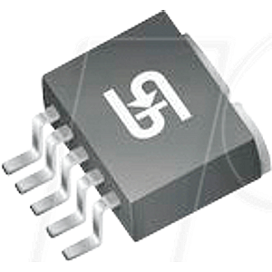 Step-down regulator, 5V, 3A, 4.5-40Vi, D²Pak-5