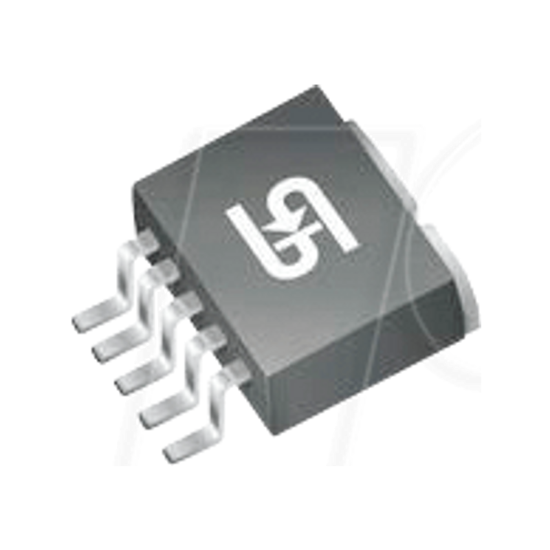 Step-down regulator, Adj, 3A, 4.5-40Vi, D²Pak-5