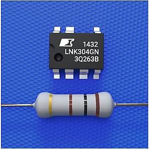 LNK304GN + Widerstand 100 Ohm 3 Watt- Reparaturset 