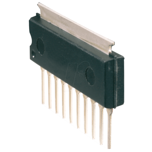 Motor driver, bidirectional, 1.6A, 18VDC, SIL-10